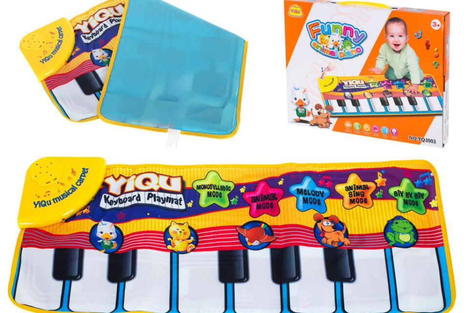 Učební podložka mini piano - 72x29cm