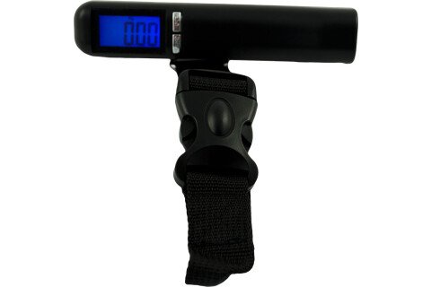 Poggyászmérleg 40kg 2xAAA LCD