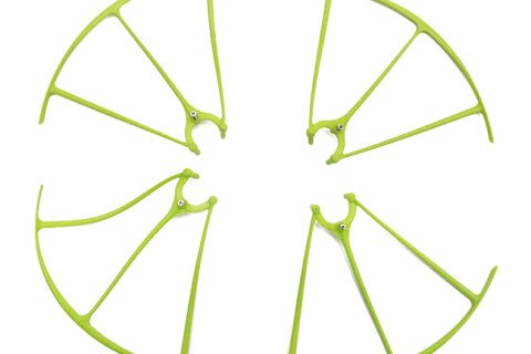 Dio X5HC X5HW 04B Štitnik propelera zeleni 4 kom