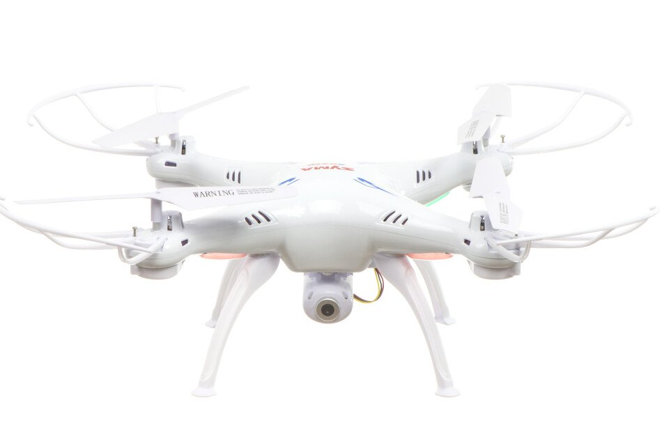 RC Drone SYMA X5SW 2,4 GHz-es FPV kamera Wi-Fi fehér