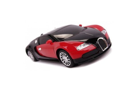 RC avto Bugatti Veyron licenca- rdeč
