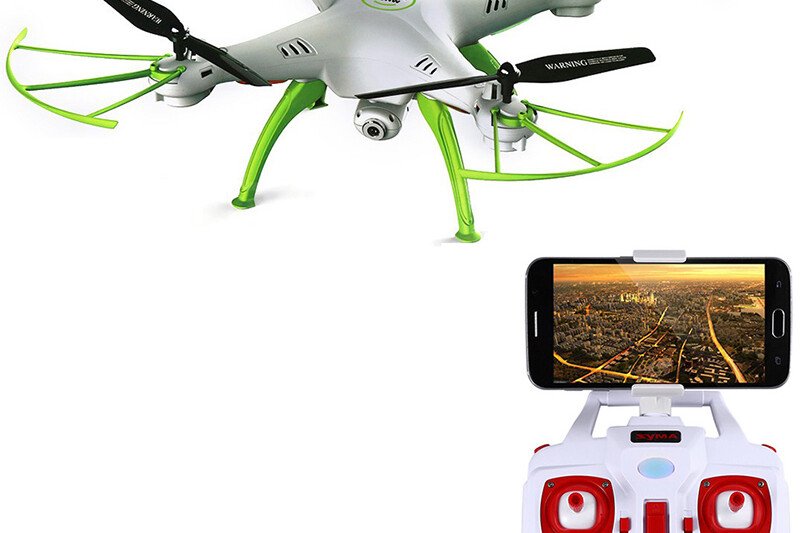 RC drone Syma - κάμερα Wi-Fi, λευκό