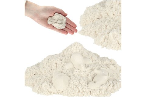 Sabbia per bambini 1 kg in sacchetto bianco