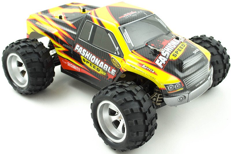 Samochód RC WLtoys, żółty