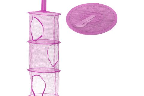 Organizér na hračky, fialový