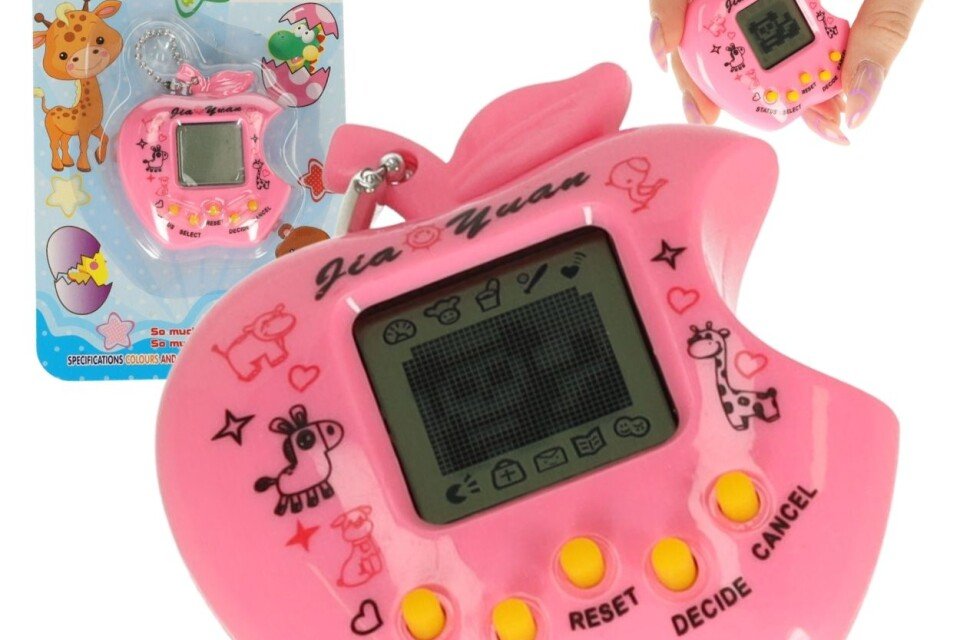 Zabawka elektroniczna - różowe jabłko