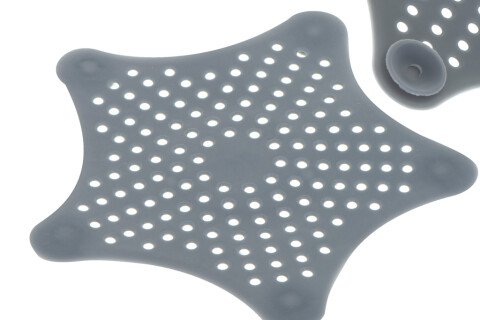 Γκρι σουρωτήρι νεροχύτη σιλικόνης