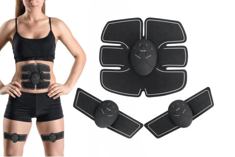 Stimolatore fitness per addome e braccia SmartFitness, ricarica USB