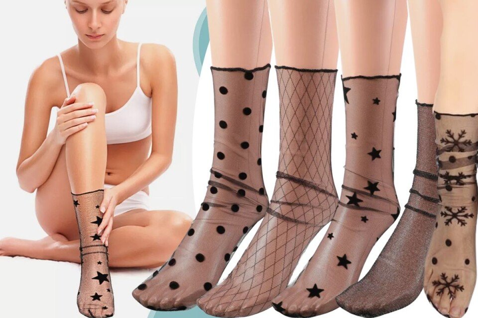 SweetSocks univerzalne modne čarape, razne šare, 5 komada