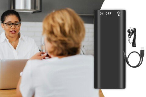 Registratore AllSight che cattura tutto, 192 ore, fino a 1536 kbps, 8 GB