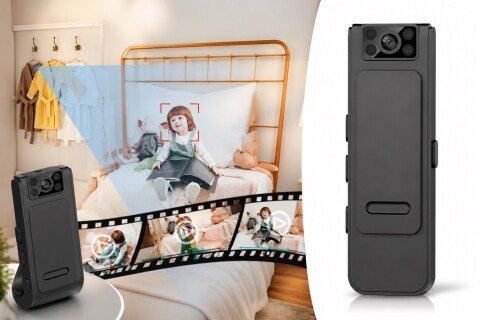 Mini-tragbarer Videorekorder 2K Nexo, 30fps HD, 180°