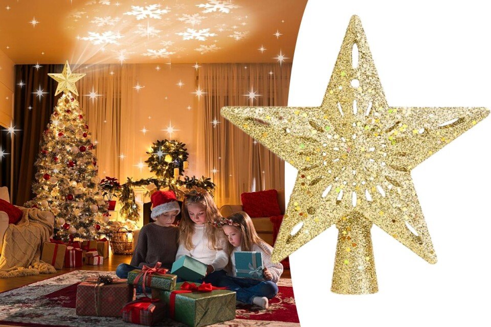 LuminaCrest projektor za vrhove jelke, 3D projekcija