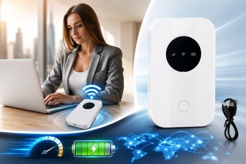 AirBound korlátlan Wi-Fi mindenhol eszköz, 150mb/s, 2100mAh