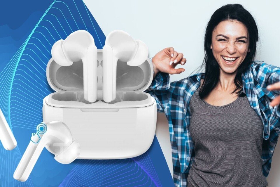Brezžične in-ear slušalke FunTune, Bluetooth 5.0