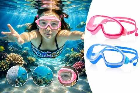 Dětské plavecké brýle OptiSplash HD s úpravou proti zamlžování, nastavitelné