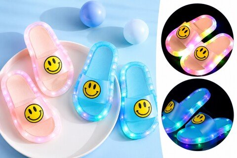Детски джапанки с LED светлини Fannys