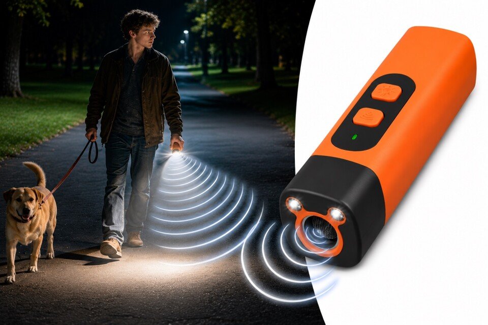 Ултразвуково устройство за дресиране на домашни любимци EchoPup, USB