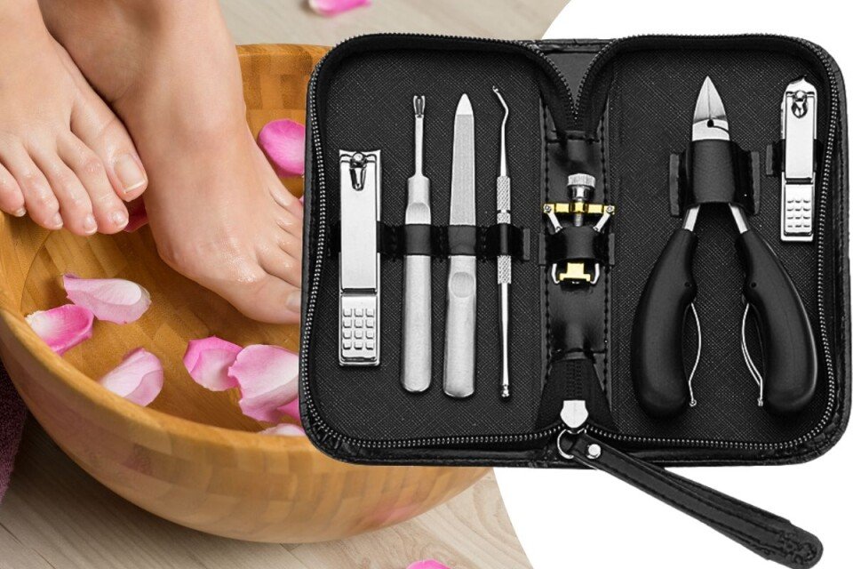 Professionelles 8-teiliges Nagelpflegeset Care4Nail