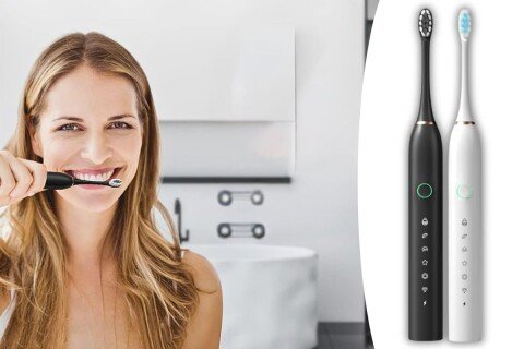 Ηλεκτρική οδοντόβουρτσα Clario Sonic, IPX7, USB