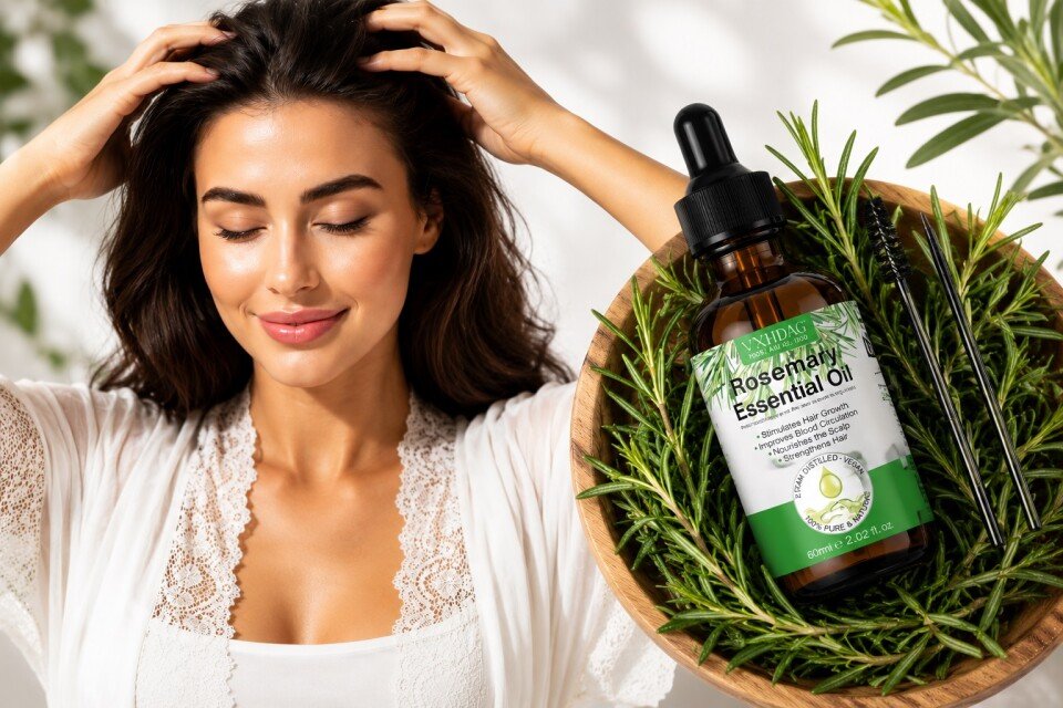 Esenciální olej z rozmarýnu RosemaryRoot pro růst vlasů, 60ml