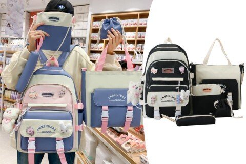 Set rucsac și genți stilat și versatil LolzyBag