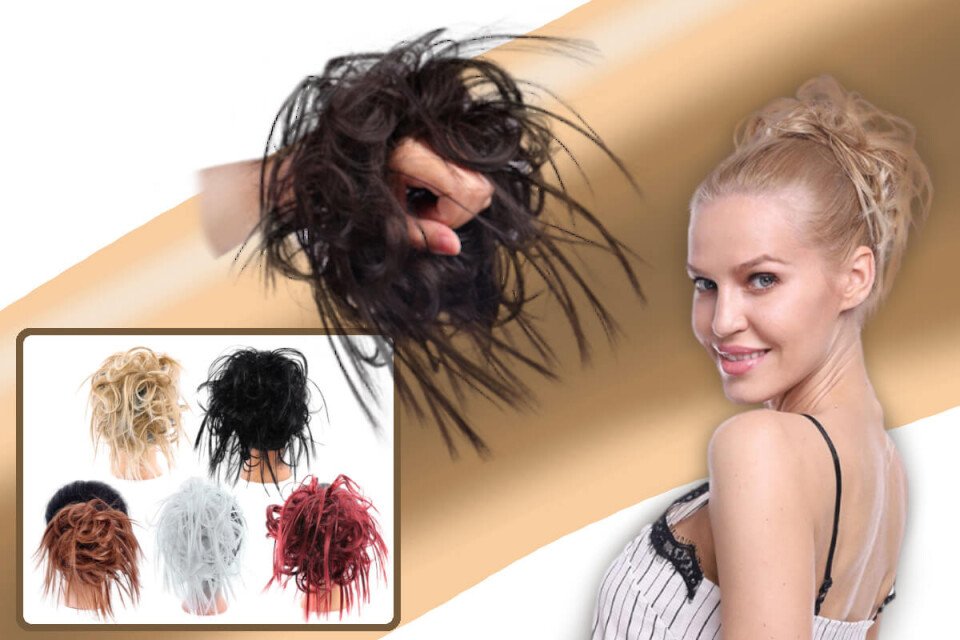 Accessorio per capelli ScrunchyHair, sull'elastico