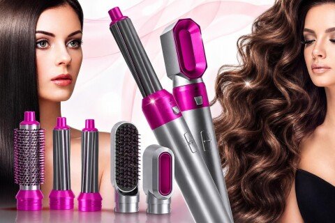 StyleCombo Profesionální nástroj na úpravu vlasů, 5 nástavců
