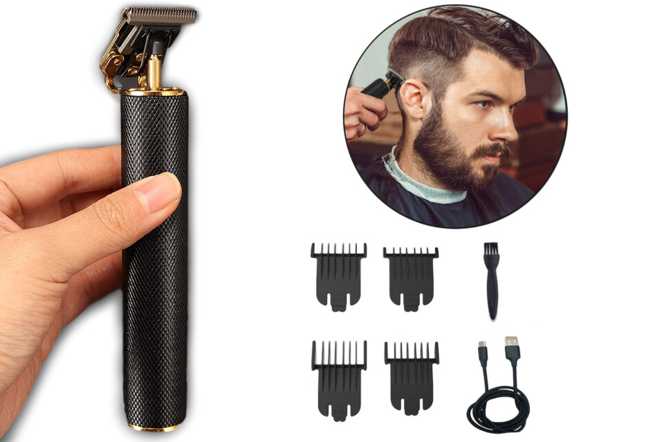 Električni prirezovalnik brade in las za moške PreciseCut, s T rezilom
