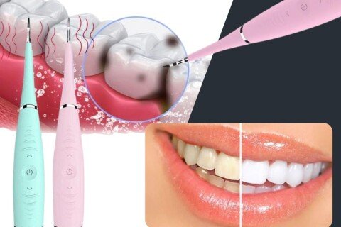 Ultrasonični čistilec zob ShinyWhite, beljenje zob, IPX6