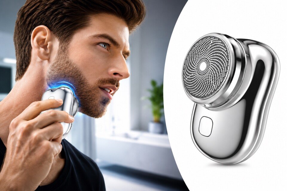 Mini rasoio elettrico portatile PortableShaver