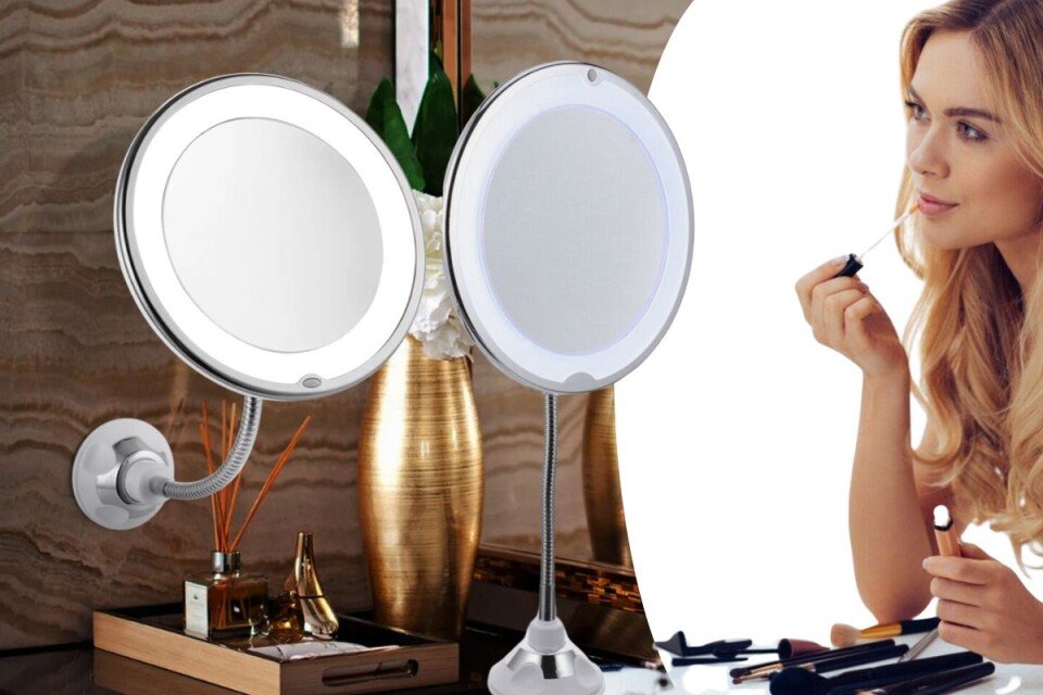 Povečevalno ogledalo z LED lučko MirorrMagPro