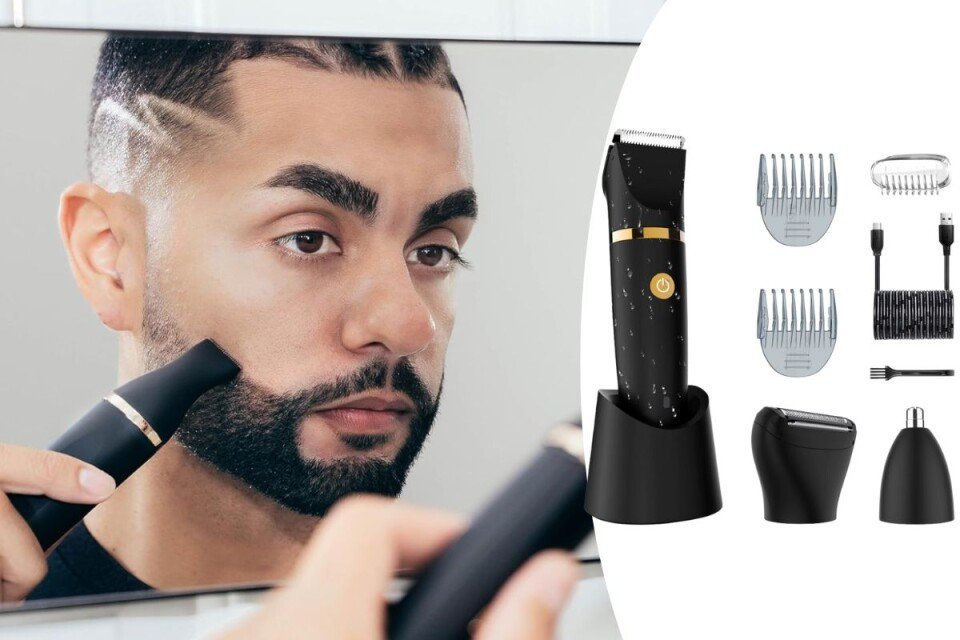 Wszechstronny trymer EdgeMaster, IPX6, USB, 1000 mAh