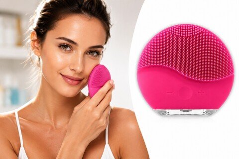 Spazzola massaggiante per la pulizia del viso Dermasphere, USB