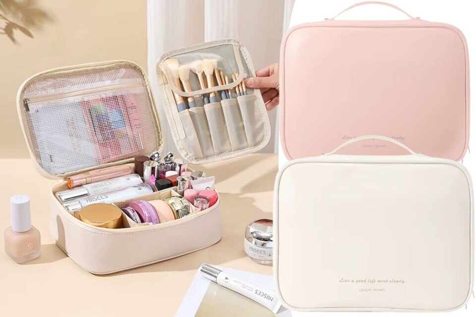 Vícekomorová toaletní taštička Eloré