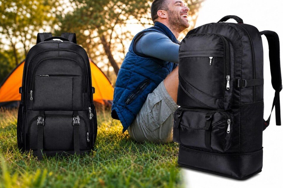 OquiFrox wasserdichter Reiserucksack, 65L