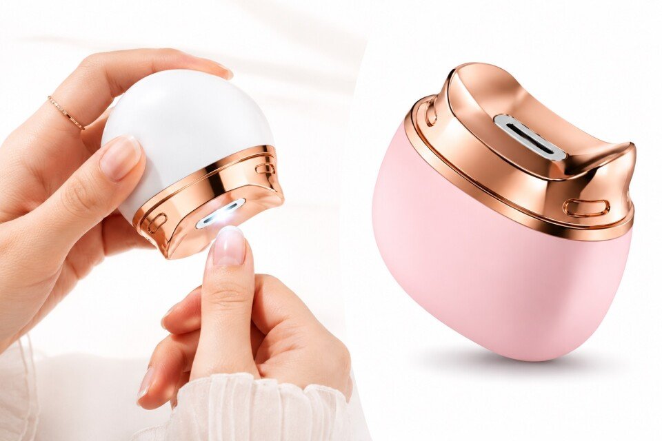 NailCoop elektromos körömvágó, USB töltés