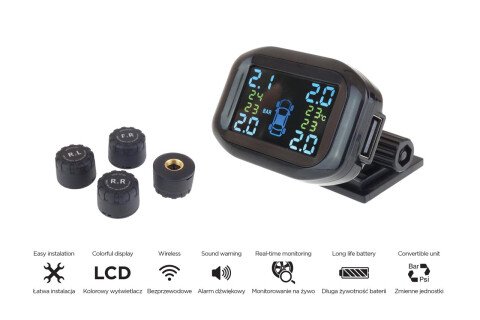 Sistema Di Monitoraggio Della Pressione Dei Pneumatici TPMS-2