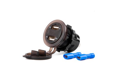 Caricabatterie USB per moto LaBlanc 12V 5V per caricabatterie per moto