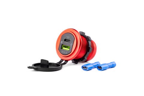 Modulo Presa USB Doppia 12V/24V Per Camper E Caravan - CBE - Foto 2