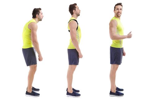 Коректор на стойката за изправена стойка Back2Basic